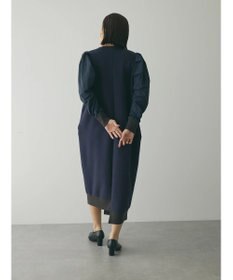 Green Parks armonia. リブ使いコクーンポンチワンピース