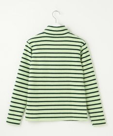 23区GOLF 【WOMEN】リングヤーン ボーダーモックネックシャツ