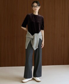 UNFILO ストレッチベロア Tシャツ