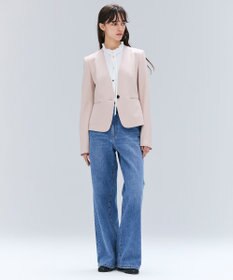 BEIGE， 【洗える】STOW / フリルタイブラウス