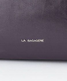 LA BAGAGERIE コーティングキャンバス ショルダーバッグ
