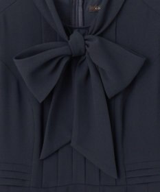 TOCCA 【WEB限定・洗える・消臭】RIBBON ROSETTE HALF ドレス