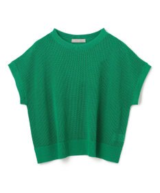 UNFILO メッシュ ハーフスリーブ プルオーバー