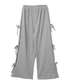 WEGO サイドリボンスウェットパンツ