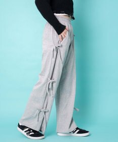 WEGO サイドリボンスウェットパンツ