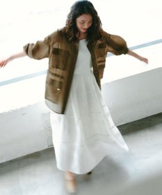 組曲 クラウドローン スカート ホワイト系