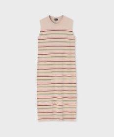 Paul Smith 【洗える】マルチボーダー ニット ワンピース