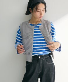 Green Parks チュールドッキングニットｚｉｐベスト