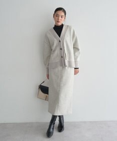 YECCA VECCA メルトンナロースカート