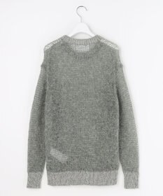 自由区 【カトリエムブーケ】Mohair lumineuxラメプルオーバ ーニット