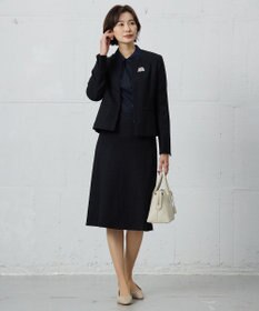 J.PRESS LADIES プレーティングジャージー レース襟 カットソー