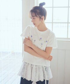 earth music&ecology アソートロマンティックグラフィックＴ