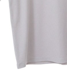 earth music&ecology リブメローショートスリーブプルオーバー