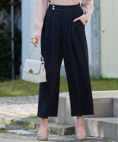 ANY SIS 【洗える】カルゼワイド パンツ