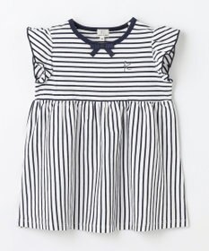 組曲 KIDS 【80-100㎝】マリンボーダー チュニック