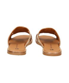 INTER-CHAUSSURES 【FABIO RUSCONI】スクエアトウフラットスライドサンダル