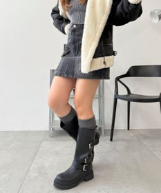 WEGO サイドベルトロングブーツ