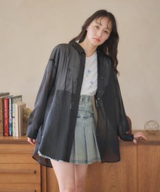 earth music&ecology アソートロマンティックグラフィックＴ