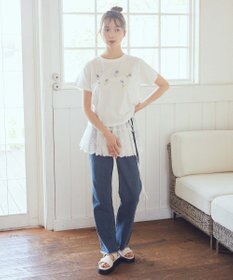 earth music&ecology アソートロマンティックグラフィックＴ