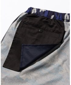 JOSEPH ABBOUD MOUNTAIN 【CREA掲載・ストレッチ/軽量/撥水】 エンボスカモフラージュ ショーツ