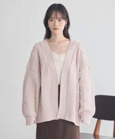 earth music&ecology マットモールカーディガン