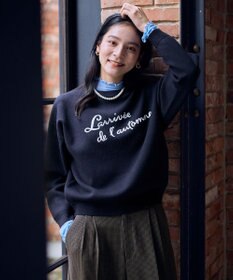 ANY 刺繍ロゴニット