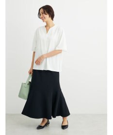 Green Parks BEST PRICE  スキッパー５分袖ブラウソー