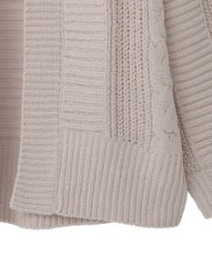 earth music&ecology マットモールカーディガン