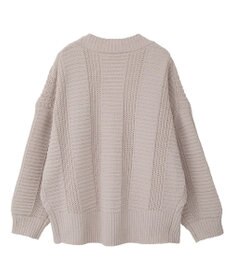 earth music&ecology マットモールカーディガン