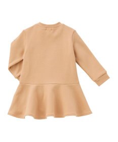 MIKI HOUSE HOT BISCUITS 【80-110cm】【NEW Color Series】裏毛パイル素材 フレアワンピース