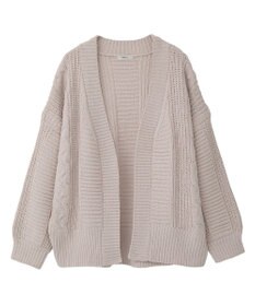 earth music&ecology マットモールカーディガン