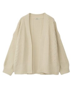 earth music&ecology マットモールカーディガン