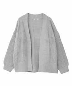 earth music&ecology マットモールカーディガン