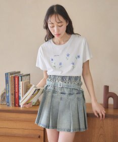 earth music&ecology アソートロマンティックグラフィックＴ