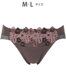 Wing ショーツ KB2060とペア 綿混素材（身生地部） やさしいはきごこち ナチュラルアップブラ はきこみ丈あさめ KF3360 ウイング／ワコール