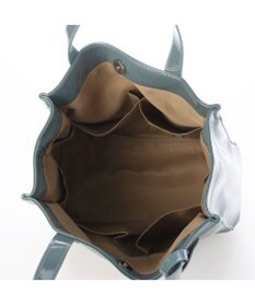 UNBILLION カシュカシュ cachecache / ソフトエナメルスクエア手提げトートS