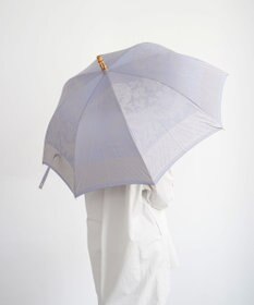 槇田商店 Kirie ペイズリー アイスブルー 長傘