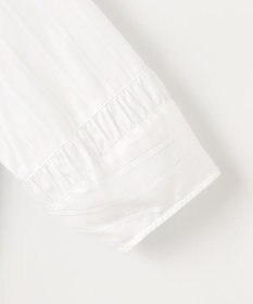 J.PRESS LADIES L 【WEB限定・洗える】セルロースカラミストライプ キーネック ブラウス