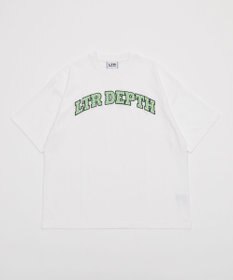 WEGO 【ユニセックス着用ITEM/MLサイズ展開】チェックカレッジグラフィックT（SS）