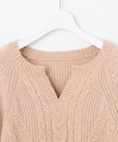 Feroux 【セットアイテム】ケーブルニット セットアップ