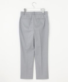 J.PRESS LADIES L 【セットアップ対応・洗える・撥水・防汚】コットンFITTYシャーク テーパード パンツ