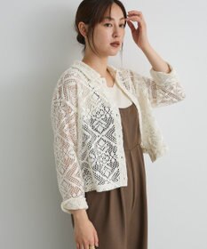 CRAFT STANDARD BOUTIQUE クロシェレースカーディガン