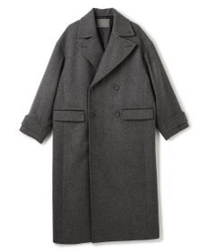 uncrave ライトメルトン ロングチェスターコート