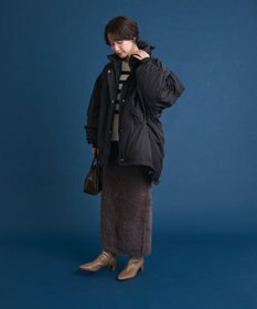 Green Parks シャギーニットスカート