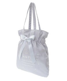 Maison de FLEUR スターシャイニーリボントートバッグ