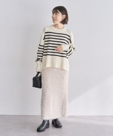 Green Parks シャギーニットスカート