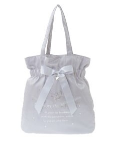 Maison de FLEUR スターシャイニーリボントートバッグ