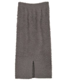 Green Parks シャギーニットスカート