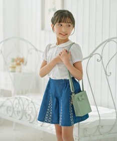 組曲 KIDS 【150-160㎝】レーシー ブラウス