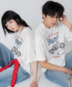 WEGO 【ユニセックス着用ITEM/XSSMLXLサイズ展開】アソートグラフィックBIG　T（SS）-2